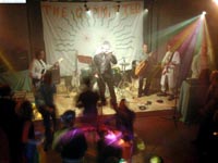 One of the bands in action - Click to enlarge